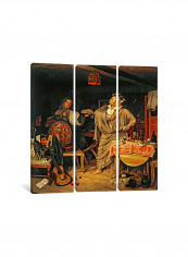 3-Piece Canvas Print The Fresh Cavalier Wall Art Multicolour 150 x 150 x 3.5centimeter