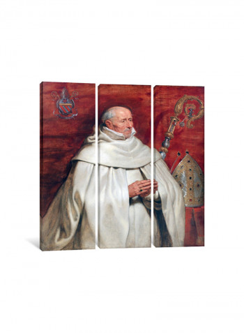 3-Piece Decorative Canvas Print Multicolour 150 x 150 x 3.5centimeter