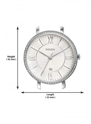 Women's Jacqueline Water Resistant Stone Studded Analog Watch ES4627