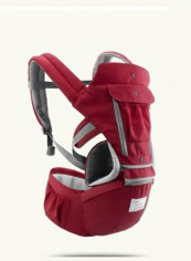 Hipseat Multi-Functional Lightweight All-Season Breathable Warm Wind-Proof Baby Carrier