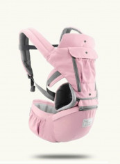 Hipseat Multi-Functional Lightweight All-Season Breathable Warm Wind-Proof Baby Carrier