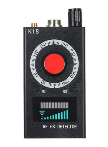 K18 Camera GSM Audio Bug Anti-Spy Detector Black/Red/Silver