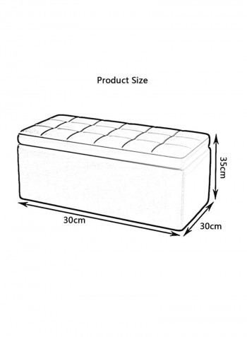 Shoe Storage Bench Ottoman Stool With Hinged Lid Beige