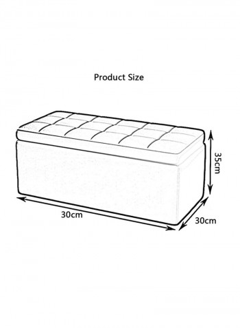 Shoe Storage Bench Ottoman Stool With Hinged Lid Brown