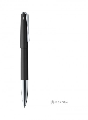 Studio Roller Ball Pen Matt Black/Silver