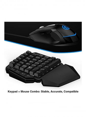 VX Game Keyboard With Mouse And Adapter