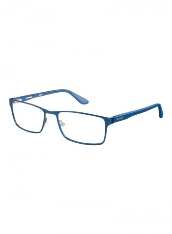 Men's Rectangular Eyeglass Frame - Lens Size: 58 mm