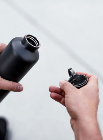 Motion Sensor Smart Glow Water Bottle Black 25.3cm