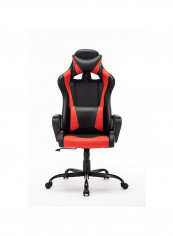 Texas High Back Gaming Chair Red/Black 82x25.5x50cm