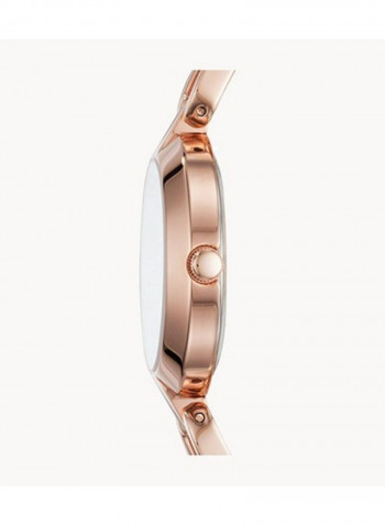 Women's Kerrigan Three-Hand Rose Gold-Tone Stainless Steel Strap Wrist Watch BQ3206