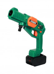 Cordless Pressure Washer Green/Black/Orange 42x15x25cm