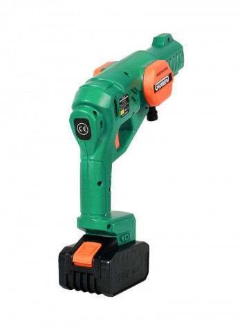 Cordless Pressure Washer Green/Black/Orange 42x15x25cm