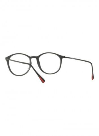 Men's Full Rim Oval Eyeglass Frame - Lens Size: 53 mm