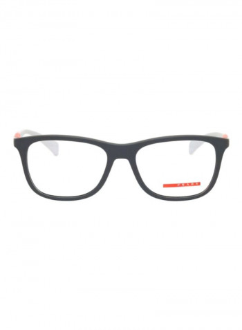 Men's Full Rim Square Eyeglass Frame - Lens Size: 53 mm