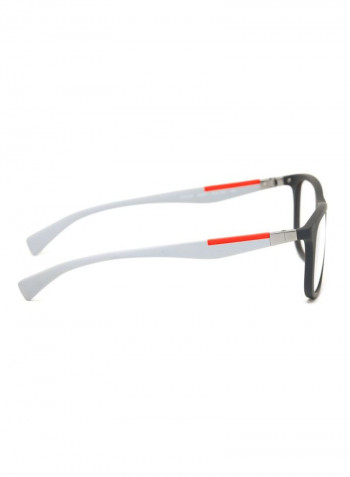 Men's Full Rim Square Eyeglass Frame - Lens Size: 53 mm
