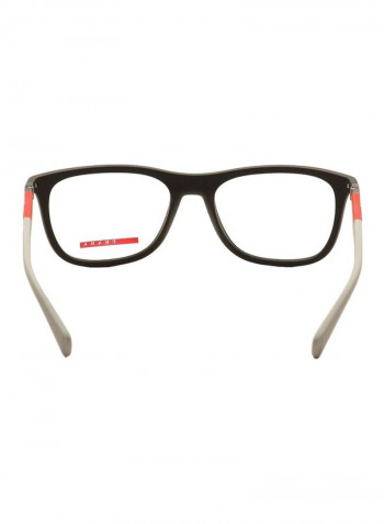 Men's Full Rim Square Eyeglass Frame - Lens Size: 53 mm