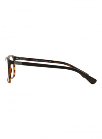 Men's Full Rim Square Eyeglass Frame - Lens Size: 55 mm