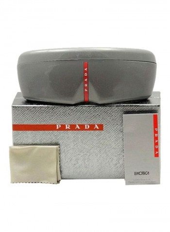 Men's Full Rim Square Eyeglass Frame - Lens Size: 55 mm