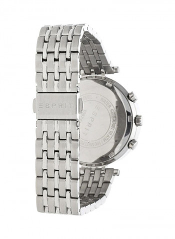 Men's Metal Round Analog Wrist Watch