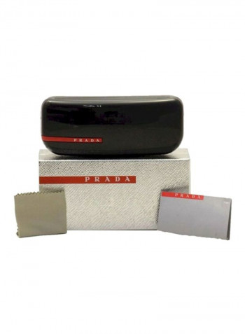 Men's Rectangular Eyeglass Frame - Lens Size: 53 mm