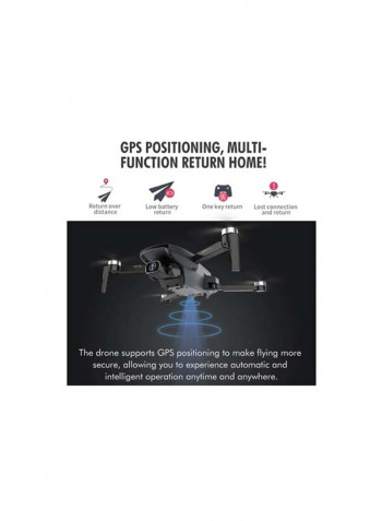 WIFI FPV GPS Drone With 1080P Camera 18 Mins Flight Time With Handbag 1 Battery