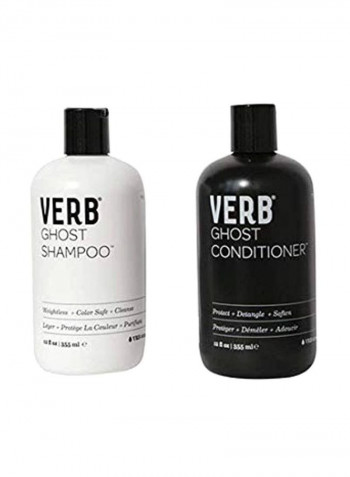Ghost Shampoo And Conditioner Set 355ml