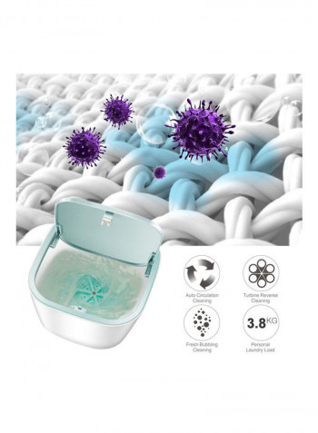 Portable Mini Washing Machine 0.731 kg NE-CIN62 White/Blue
