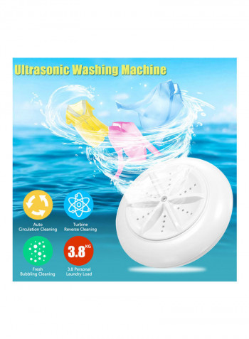 Portable Mini Washing Machine 0.731 kg NE-CIN62 White/Blue