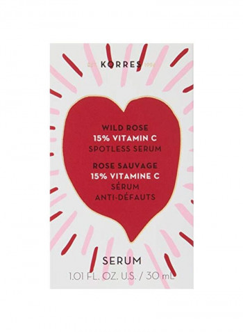 Wild Rose Spotless Serum 1ounce
