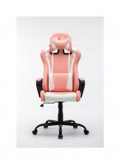 Omega Blitzed Gaming Chair Pink/White/Black 55x130x60cm