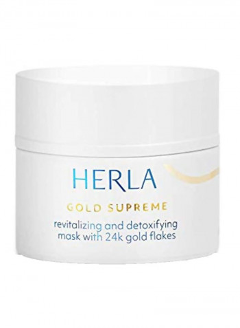 Gold Supreme Revitalizing And Detoxifying Mask