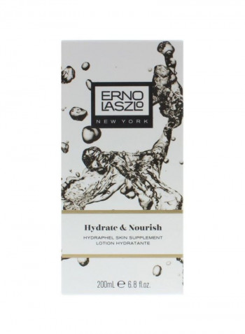 Hydrate And Nourish Hydraphel Skin Supplement Lotion Toner 200ml