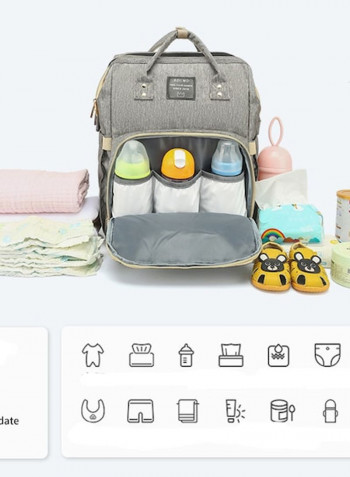 1-Piece Multi-Function Potable Diaper Bag