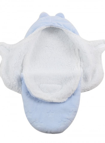 Baby's Swaddling Newborn Double-Layer Thickened Warm Hooded Bedding