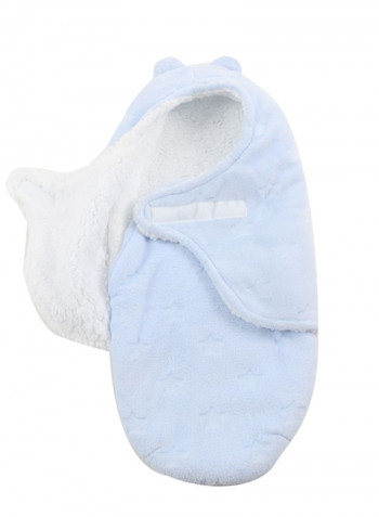 Baby's Swaddling Newborn Double-Layer Thickened Warm Hooded Bedding