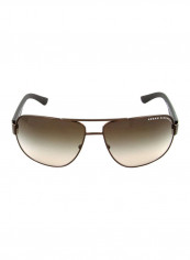 Men's Rectangular Frame Sunglasses - Lens Size: 62 mm