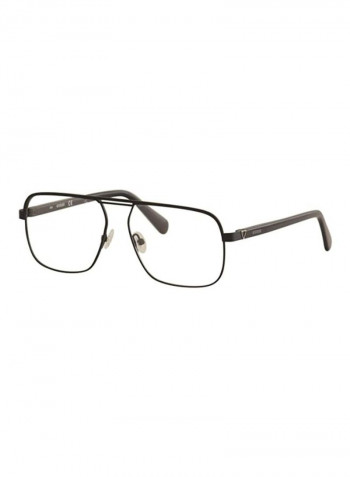 Men's Pilot Eyeglasses Frame - Lens Size: 55 mm