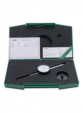 Dial Indicator With Spare Lug Back Silver