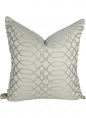 Iridium Home Modena White Duck Feather Insert Pillow Gray 55 x 55cm