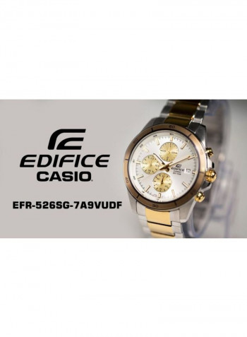 Men's Edifice Water Resistant Chronograph Watch Efr-526SG-7A9VUDF