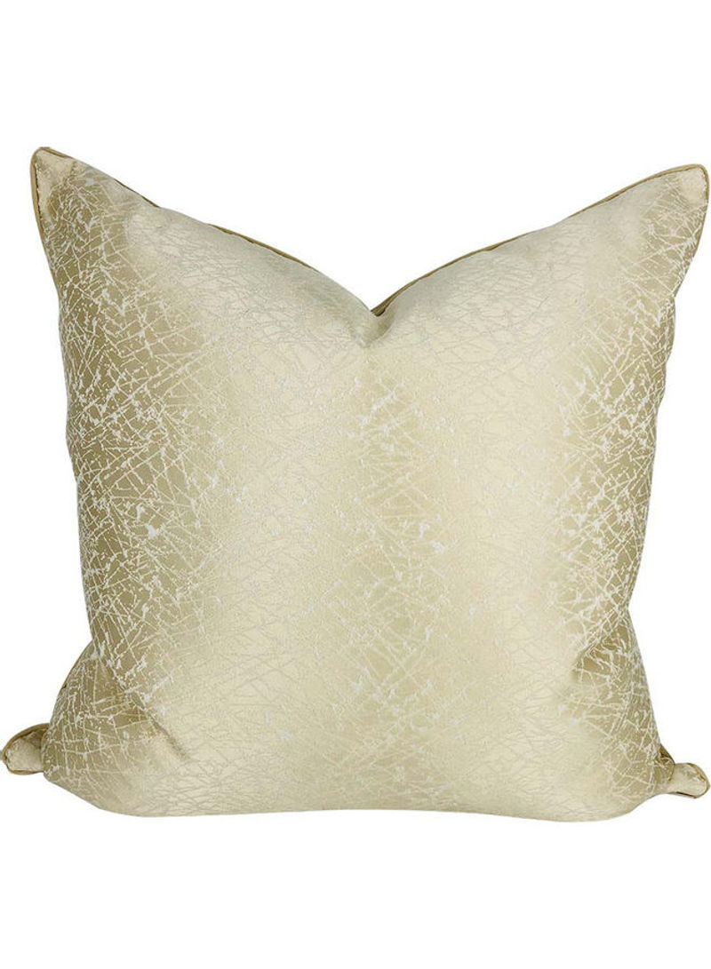 Florence Ivory Duck Feather Insert Pillow Gold 60 x 35cm
