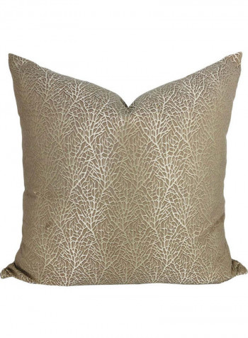 Iridium Home Branches Hazelnut Duck Feather Insert Pillow Brown 55 x 55cm