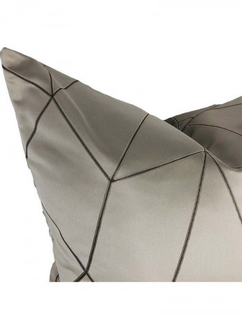 Manhattan Bronze Duck Feather Insert Pillow Gray 60 x 35cm