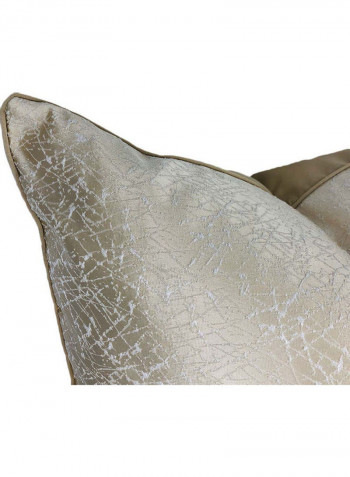 Florence Ivory Duck Feather Insert Pillow Gold 60 x 60cm