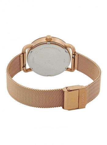 Women's Water Resistant Stainless Steel Analog Watch ES4333
