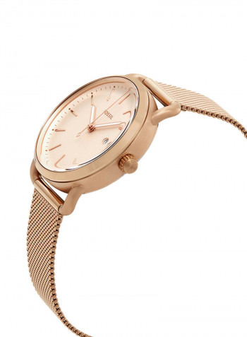 Women's Water Resistant Stainless Steel Analog Watch ES4333