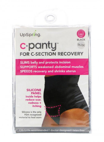 C-Section Recovery Stretch Marks Panty 1X/2X