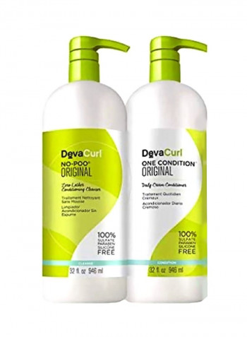 Original Hair Cleanser And Conditioner Set 32ounce