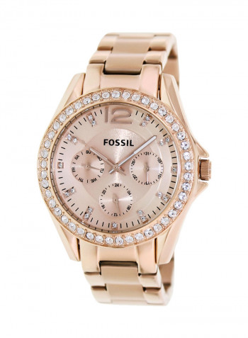 Women's Water Resistant Stainless Steel Analog Watch ES2811
