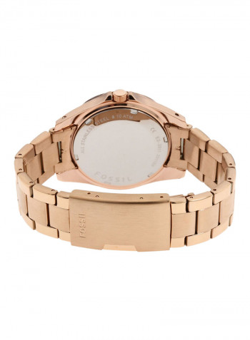 Women's Water Resistant Stainless Steel Analog Watch ES2811